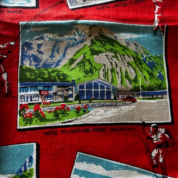 New Zealand Tourist tapestry - Picture 4 of 5